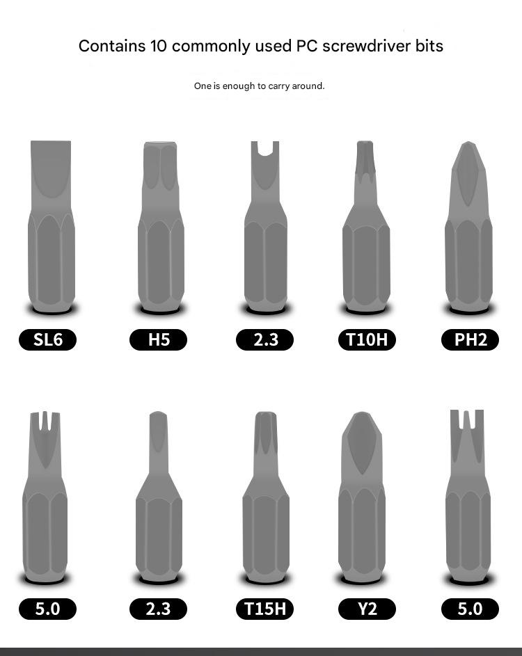 10-in-1 screwdriver set10合一螺丝刀套装HT00020016
