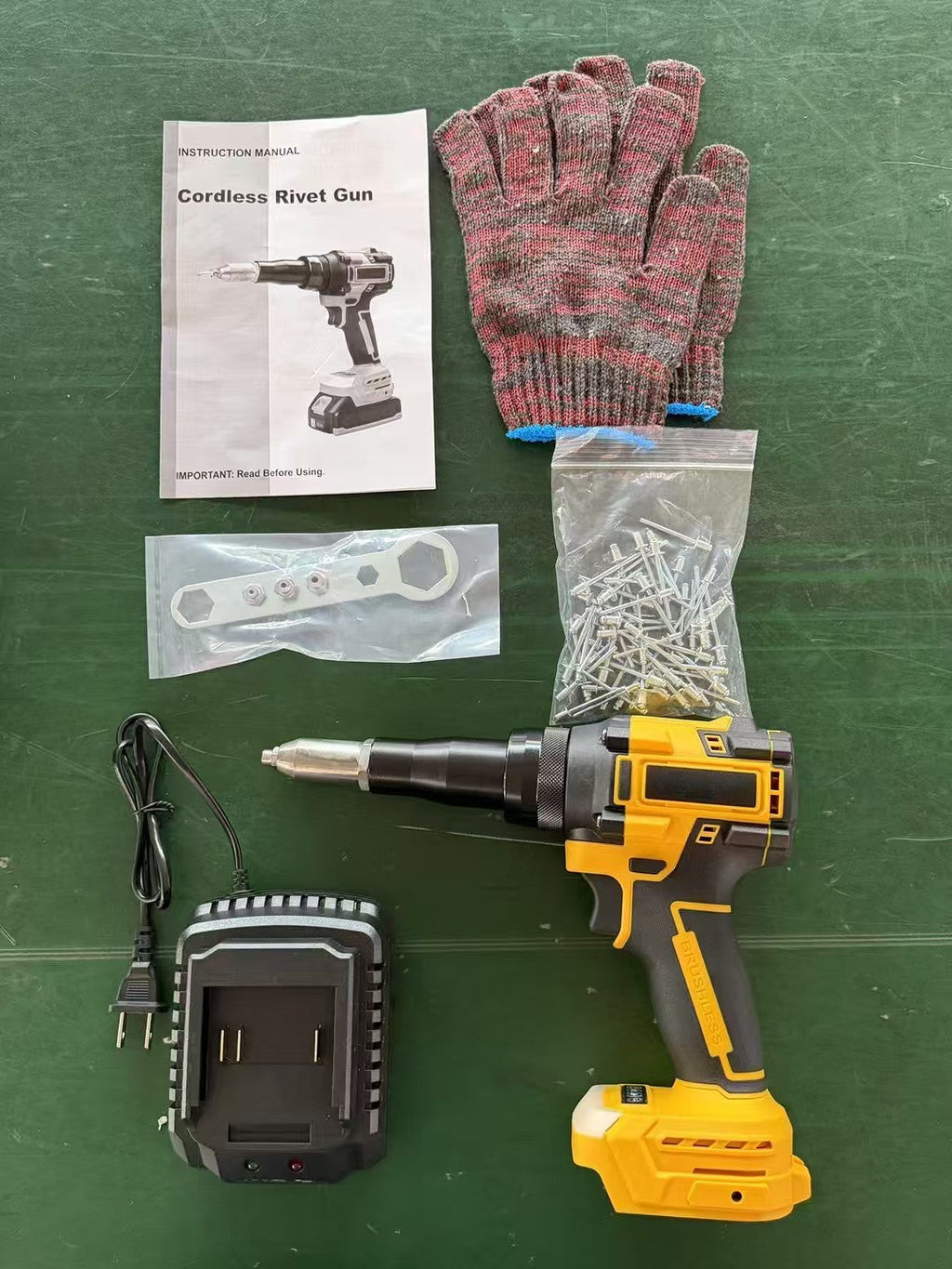 Brushless motor cordless rivet gun HT5018