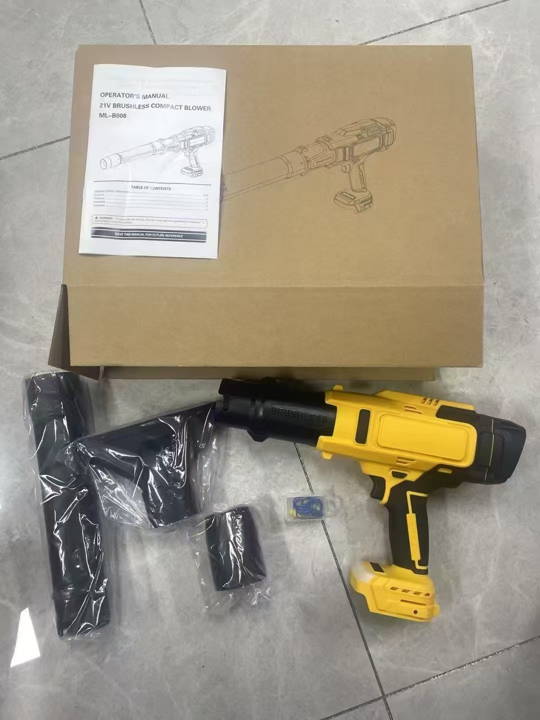 Brushless motor wireless blower HT5034